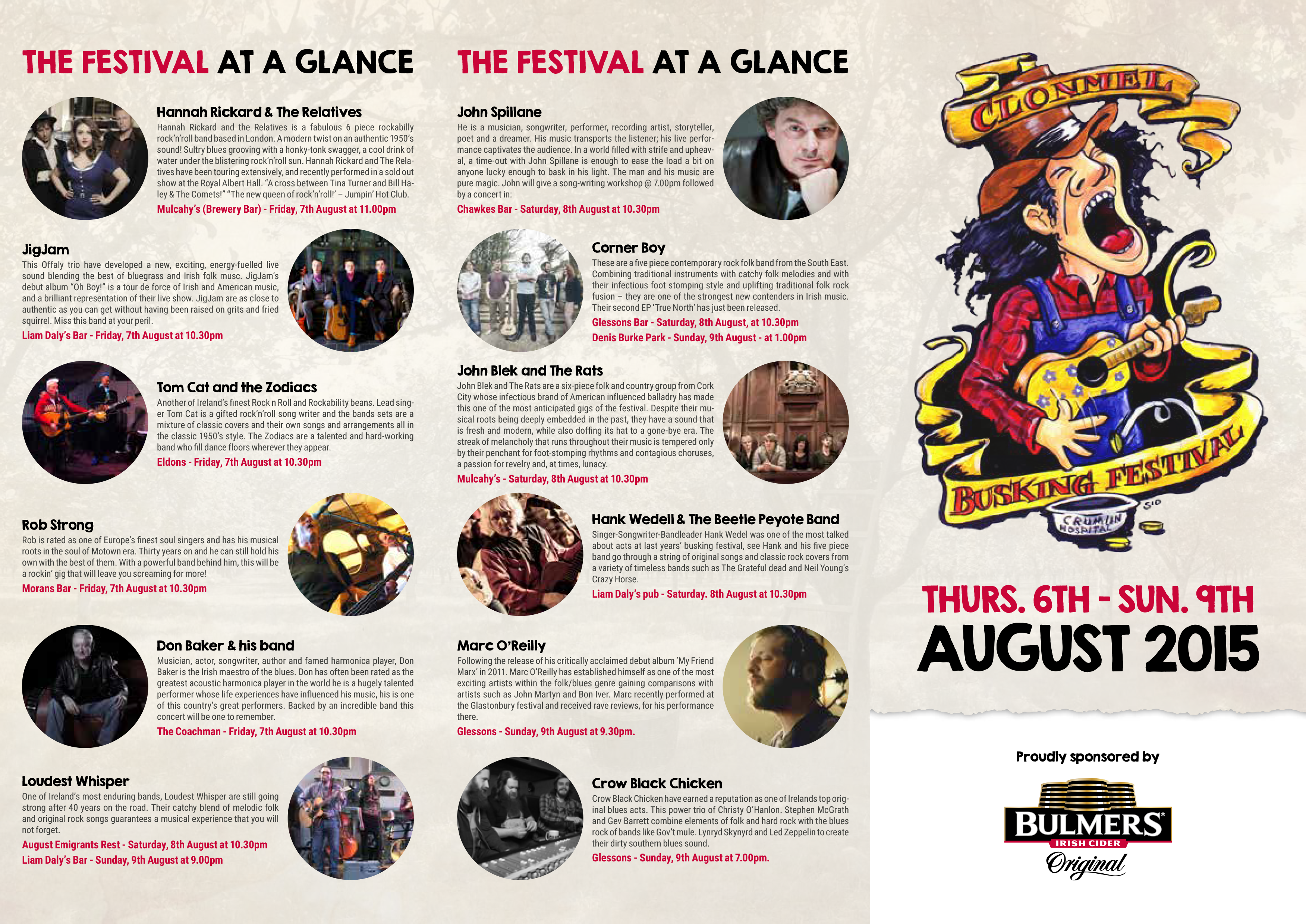 Front of Brochure
